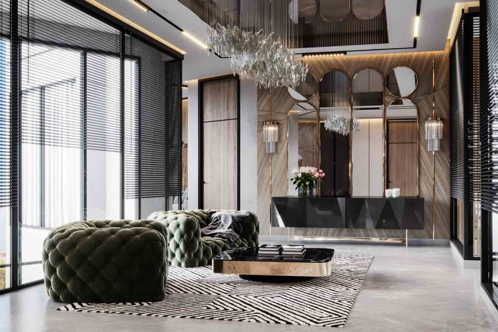 Specchio living consolle