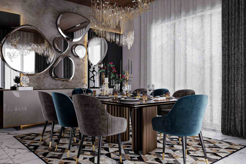 Specchio living pranzo