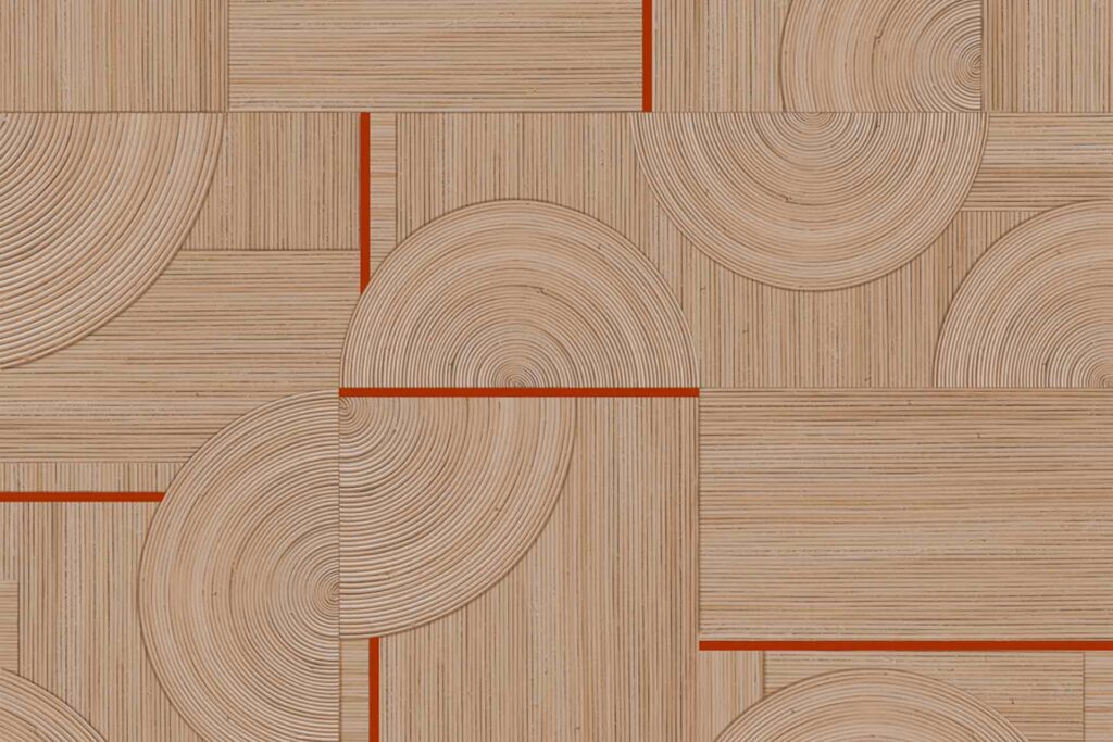 Carta da parati optical