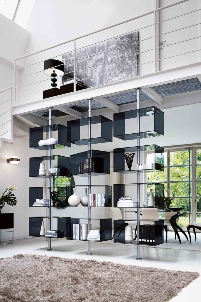 Libreria divisorio open space