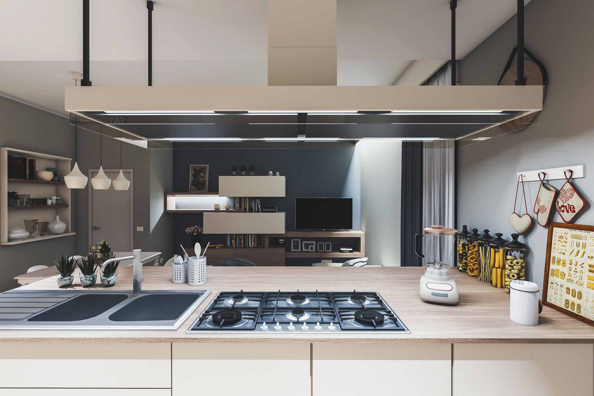 Locandina - I piani cottura a gas e a induzione