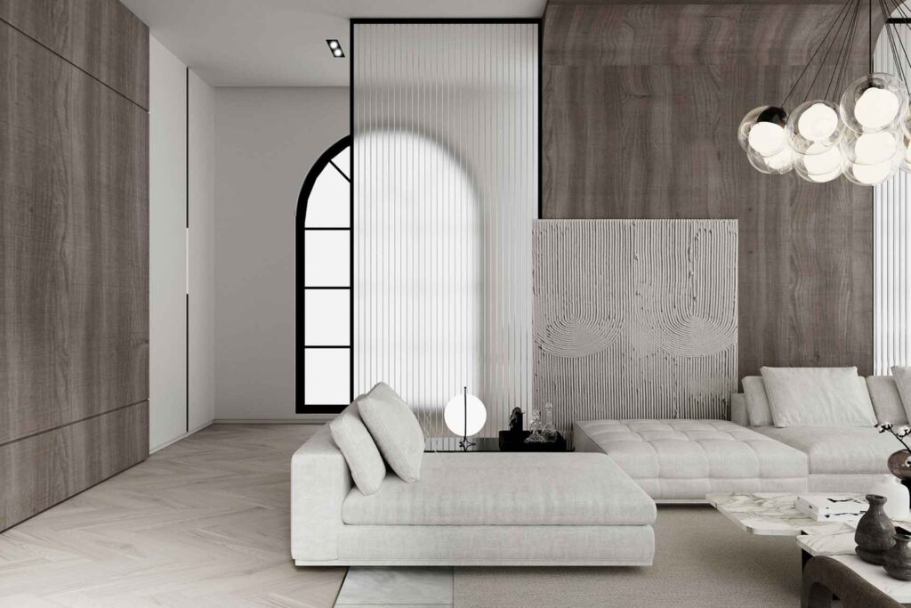 Stile minimal living