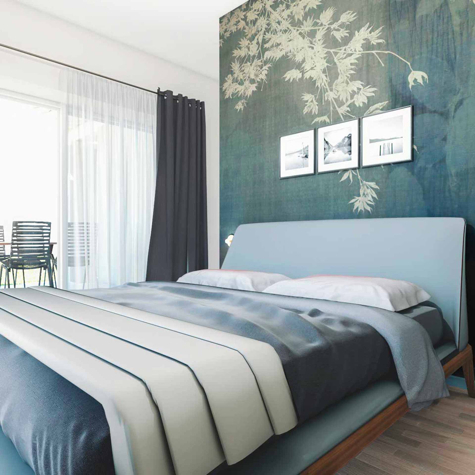 Render camera matrimoniale wallpaper