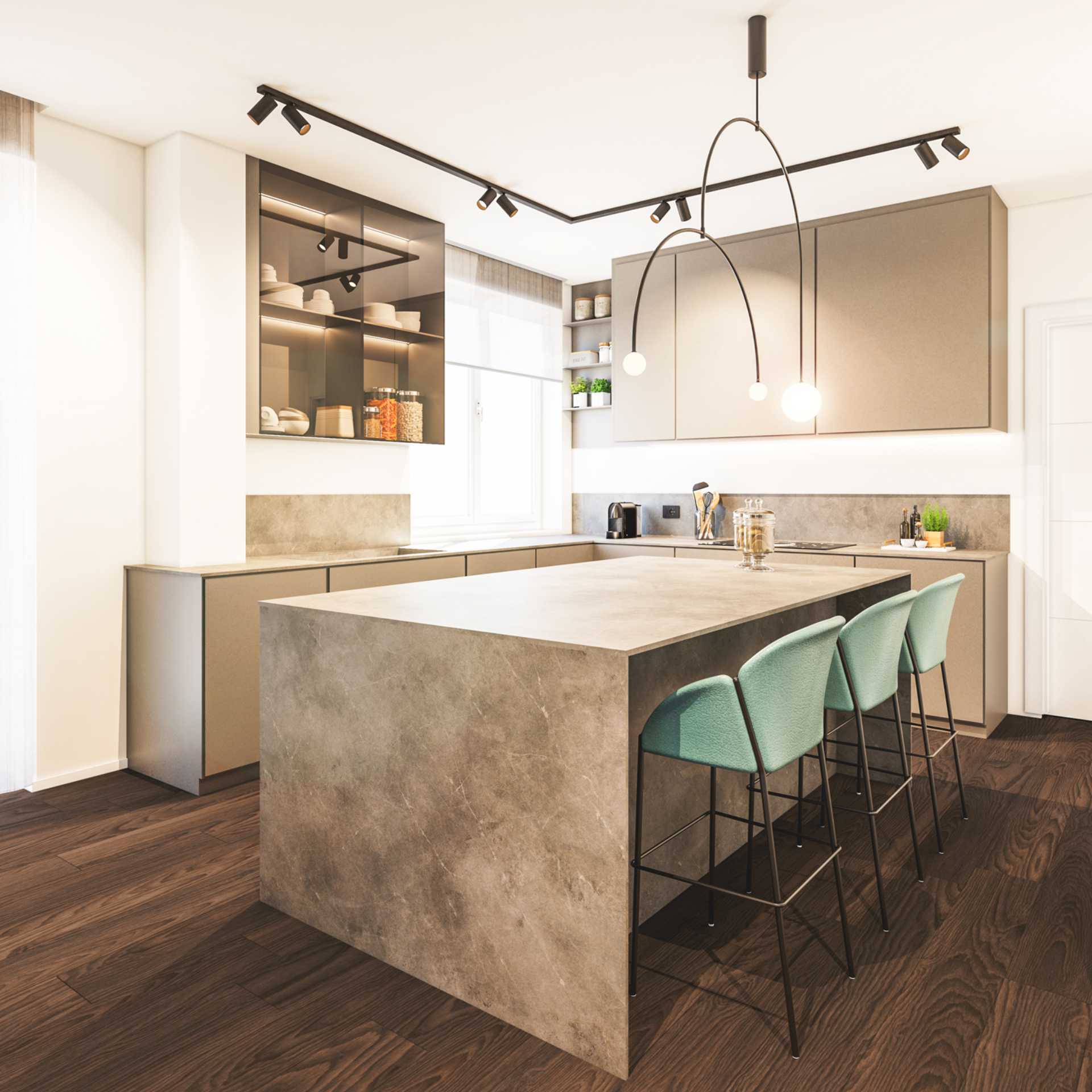 Cucina rendering